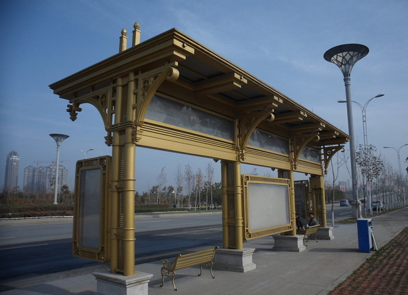 黑(hēi)龍江候車(chē)亭(圖2)