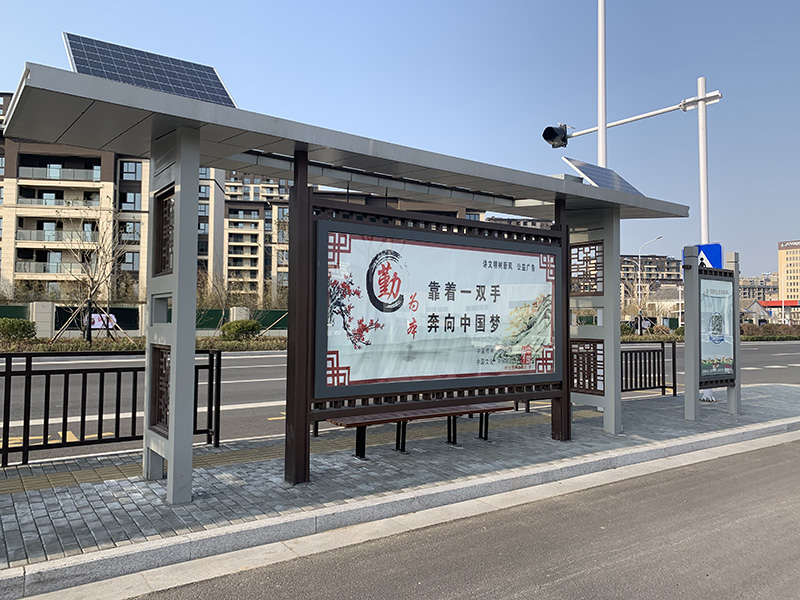 宿遷市(shì)公交站(zhàn)台候車(chē)亭(圖4)